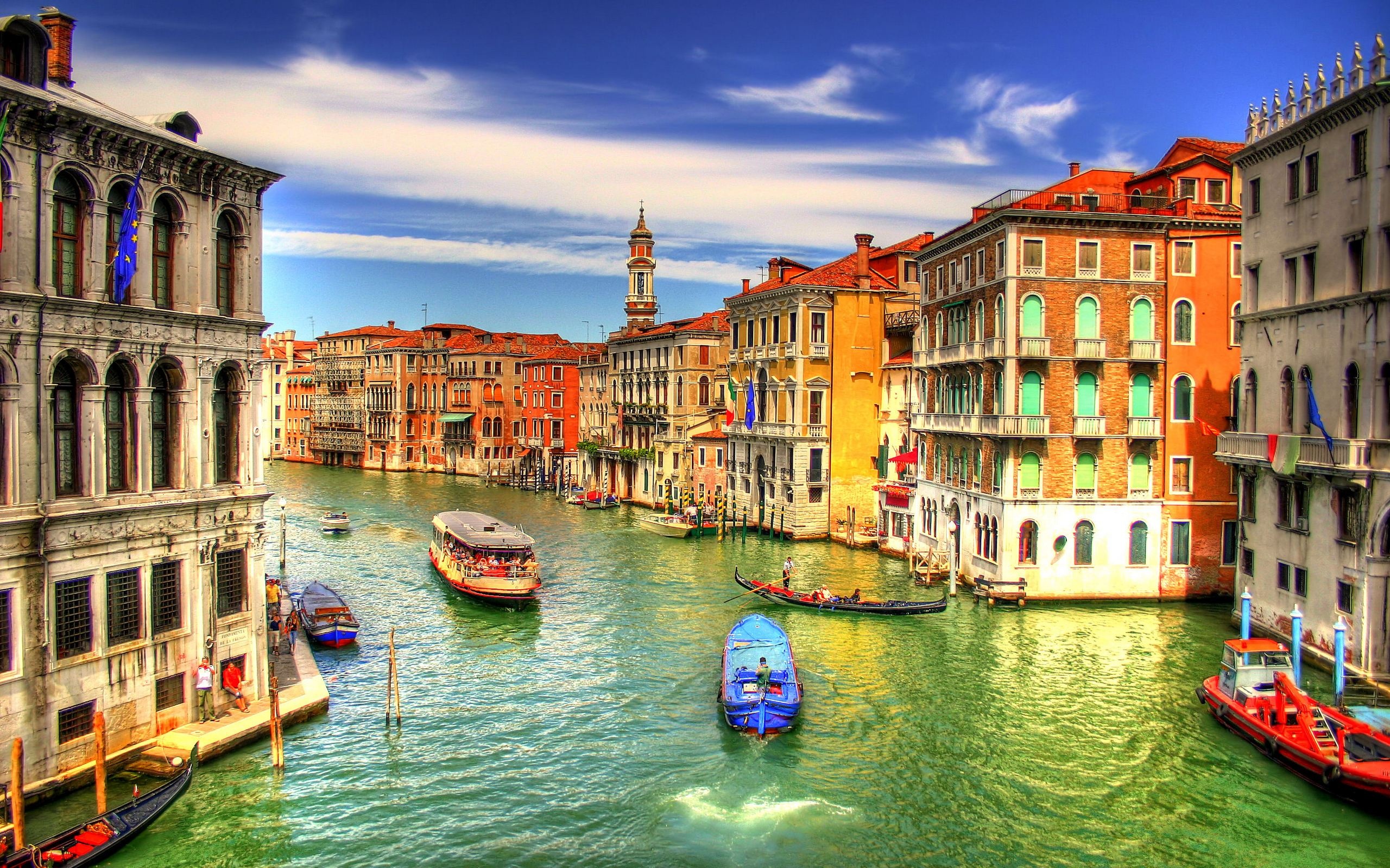 Город Венеция в Италии