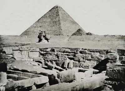 Большой Сфинкс Египта. Анри Бечард 1887