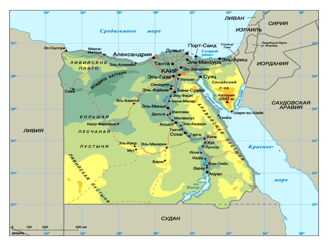 Карта государства египет. Александрия Египет на карте. Географическое положение Египта на карте Африки. Политическая карта Египта. Египет положение на карте.