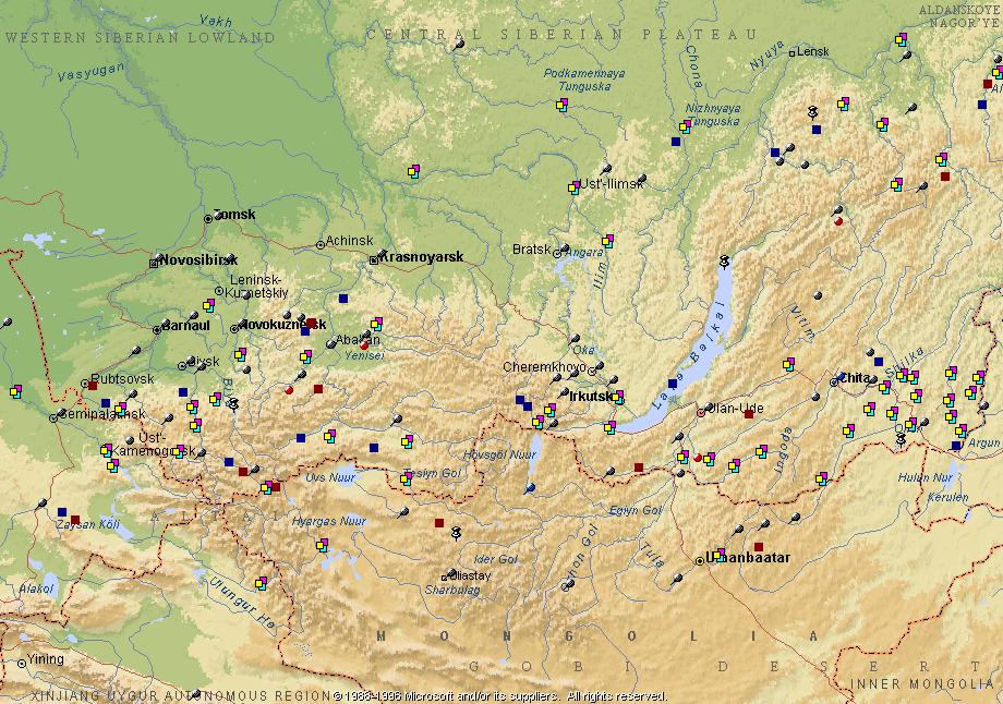 Горные системы за пределами южной сибири. Горы Восточный Саян на карте. Горы Саяны на карте. Западный Саян и Восточный Саян на карте. Горы Западный и Восточный Саян на карте.