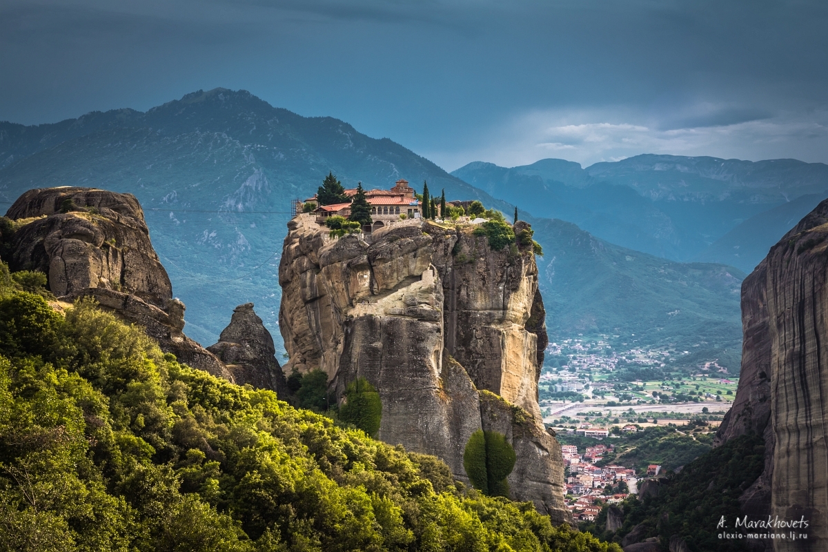 Монастыри Метеоры, Греция