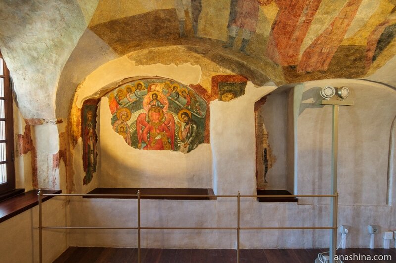 Фрагменты фресок, Владычная палата, Великий Новгород