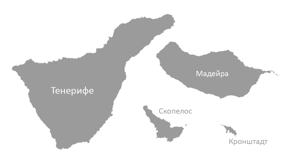 Для сравнения - Скопелос (Skopelos), Тенерифе и Мадейра.