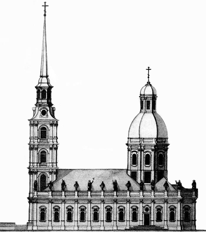 Скромная церковь терялась на фоне блистательного Невского проспекта.