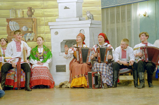 Театрализованное представление в честь Святок