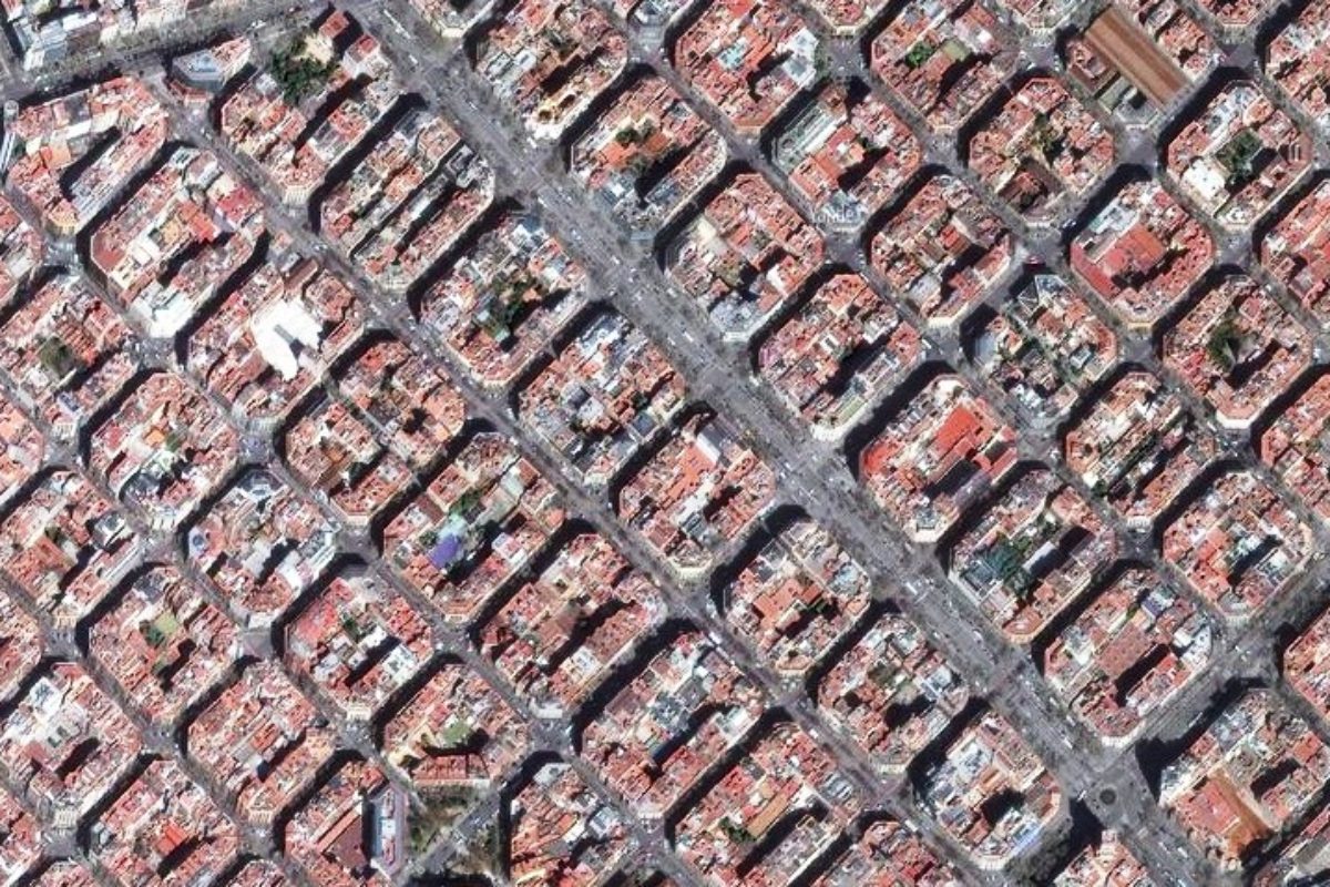 Район Эшампле в Барселоне