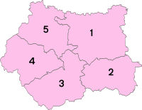 Западный Йоркшир пронумерованных districts.svg
